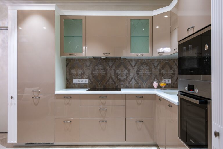 L Shape Kitchen Design Pakistan 2026 | Ar Mughal Woods